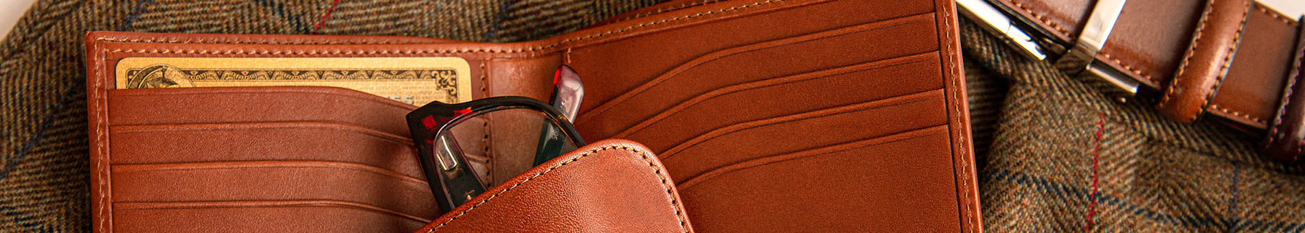 Leather Billfold Wallet