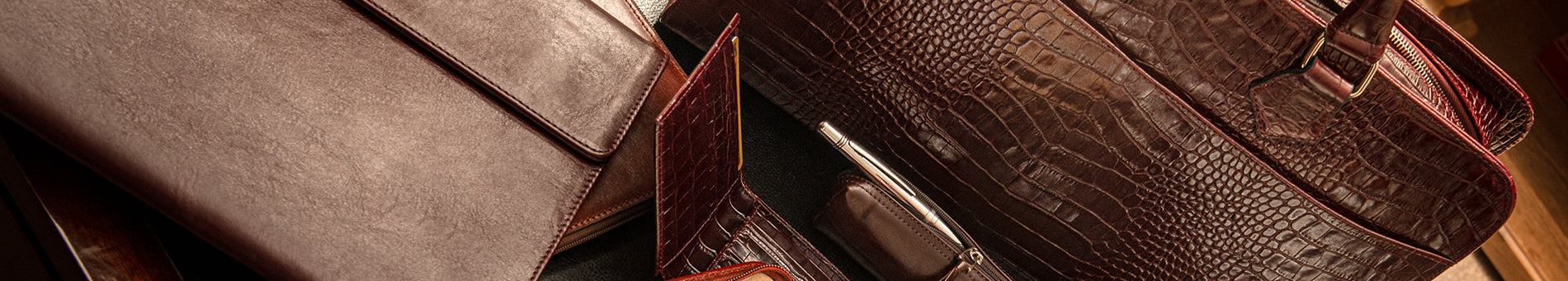Men's Leather Briefcases, Bags and Document Cases