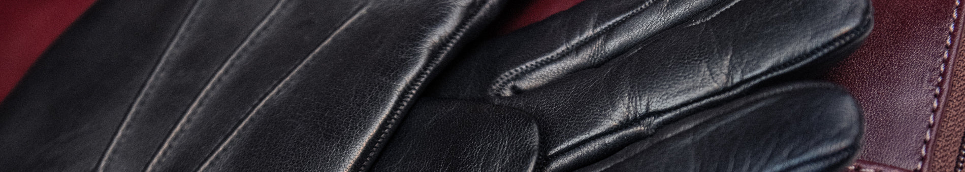 Black Friday Leather Gloves - Designer Leather Gloves for Less