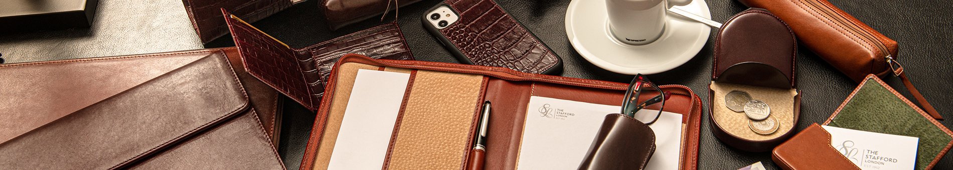 Luxury Leather Men's Collection: Handcrafted luxurious leather products for men including leather bags, laptop bags, wallets, briefcases, coin wallets, key chains and other leather accessories.