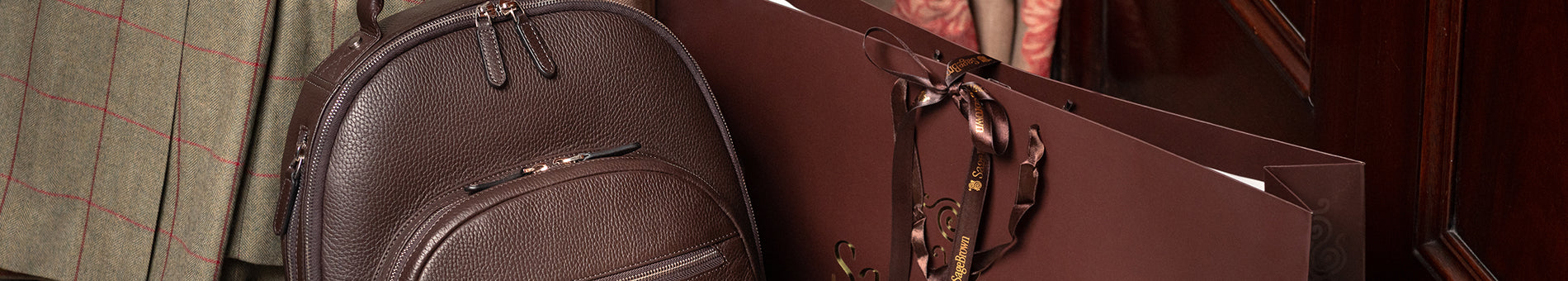 Luxury Leather Men's Backpacks