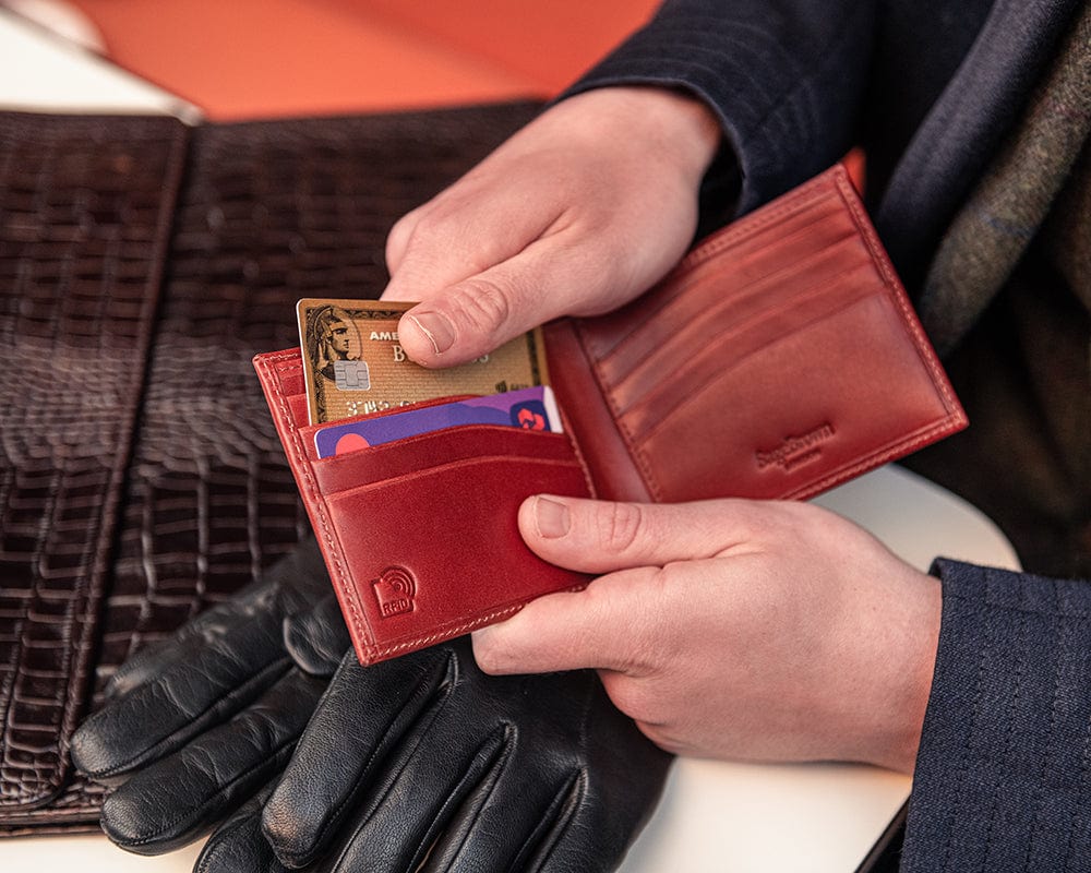 Leather goods for men