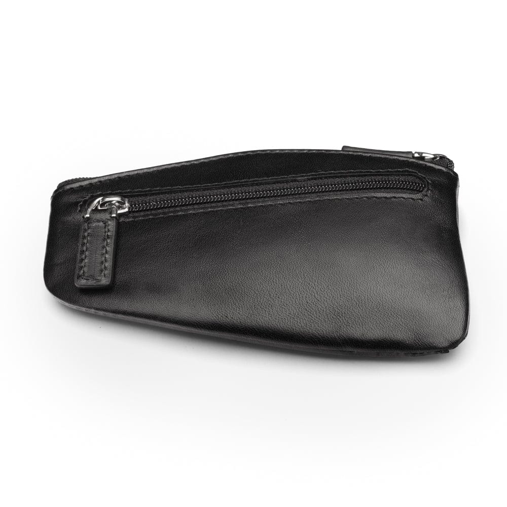 Large leather key case, front