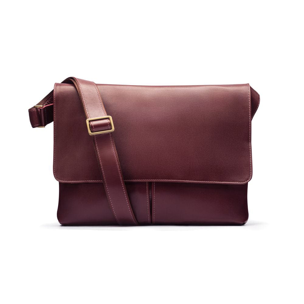 Cambridge Holdall Overnight Bag John Lewis Leather Men's Crossbody Bag, Dark Tan Messenger Bag SageBrown