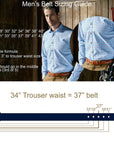Belt size guide