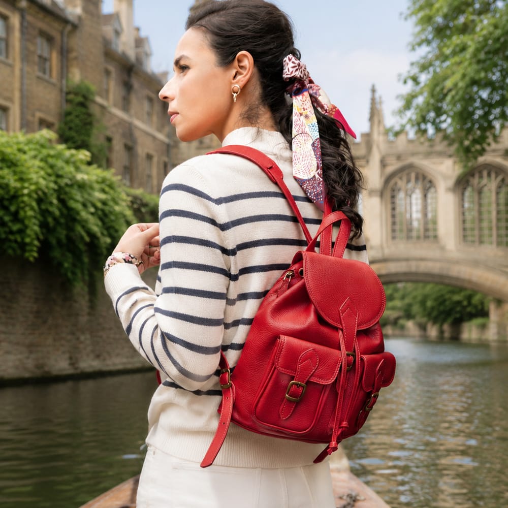 ashwood leather backpack Hampstead Harvey  Pugh and Son waxed to give a smooth luxury feel using modern and eco Leather Bag Backpack Ladies Uk