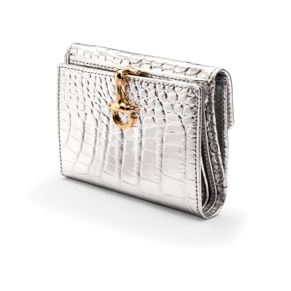 Silver purse on sale