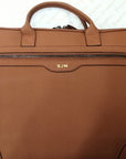 Fitzrovia Leather 16" Laptop Bag, tan, embossing