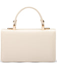 Maya top handle bag, white, back