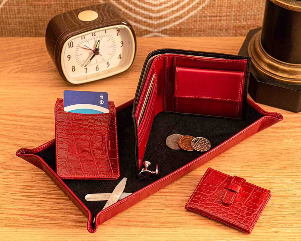 Leather Valet Tray