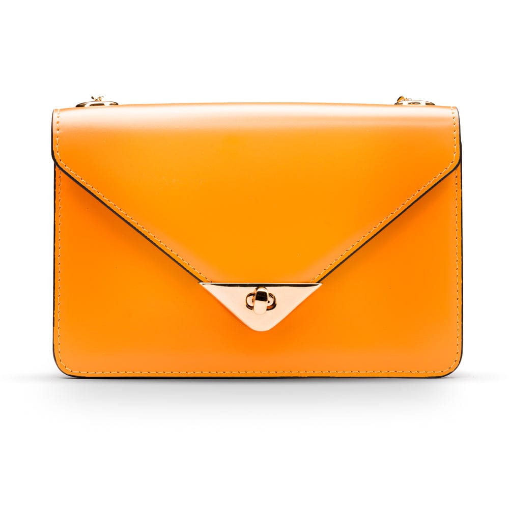 Small envelope bag, yellow, front view