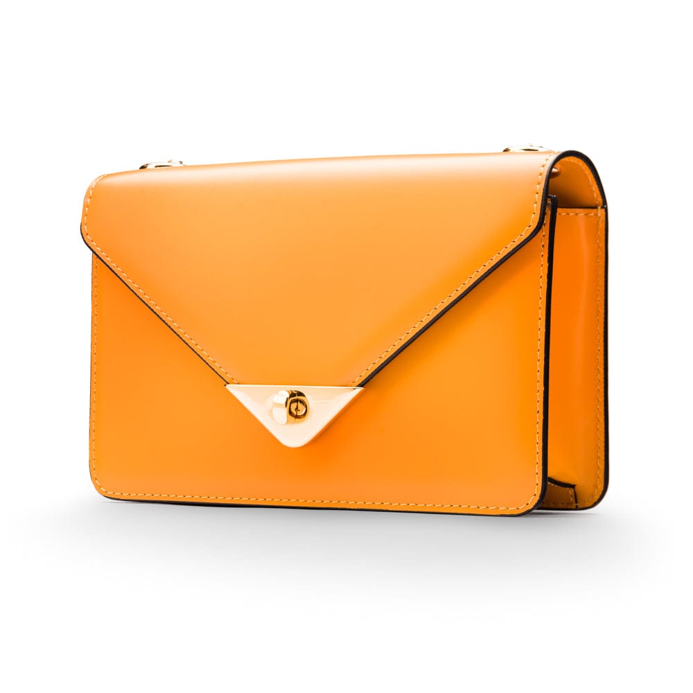 Small envelope bag, yellow, front