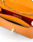 Small envelope bag, yellow, inside
