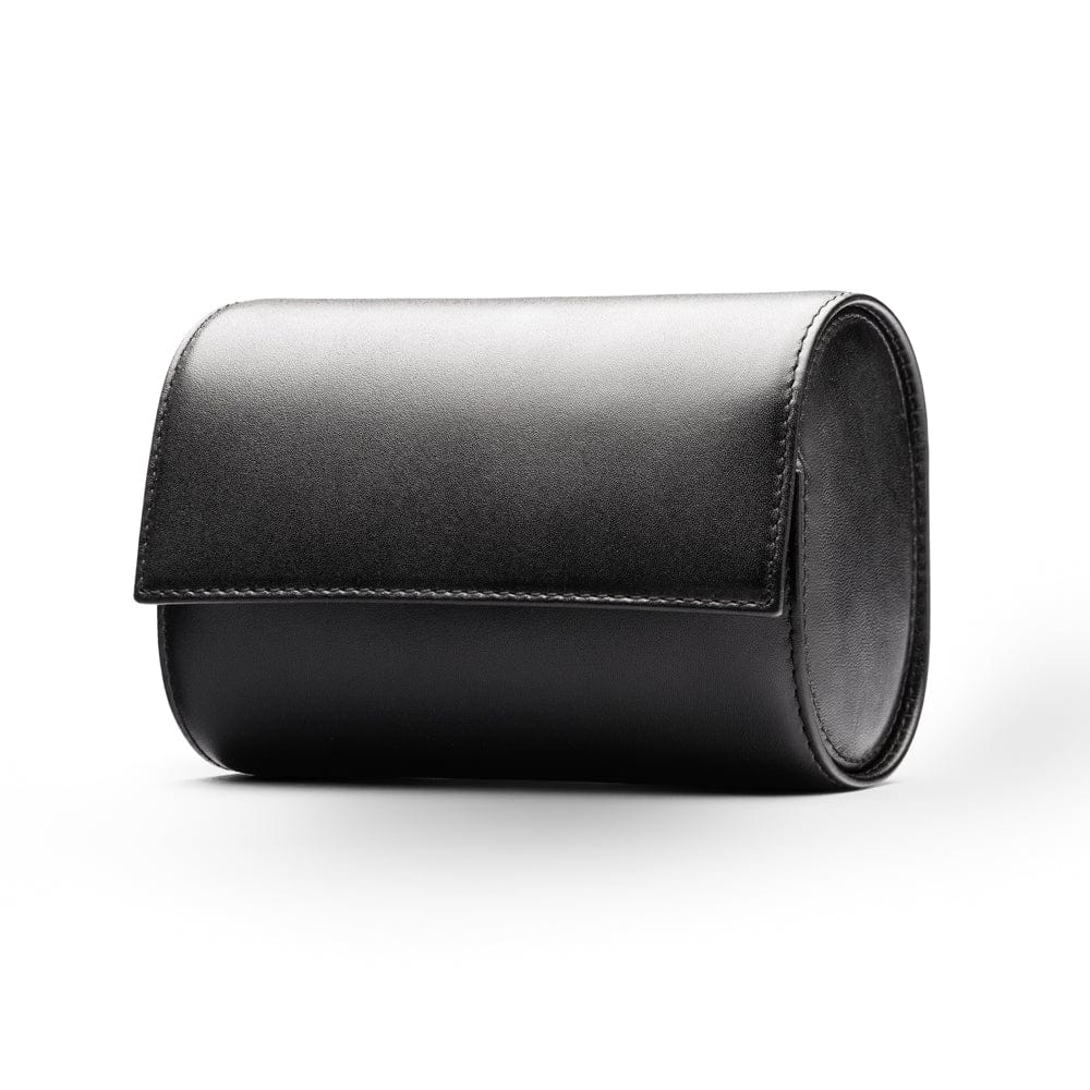 Double watch roll, black, front