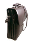 North/South A4 Man Bag - Brown