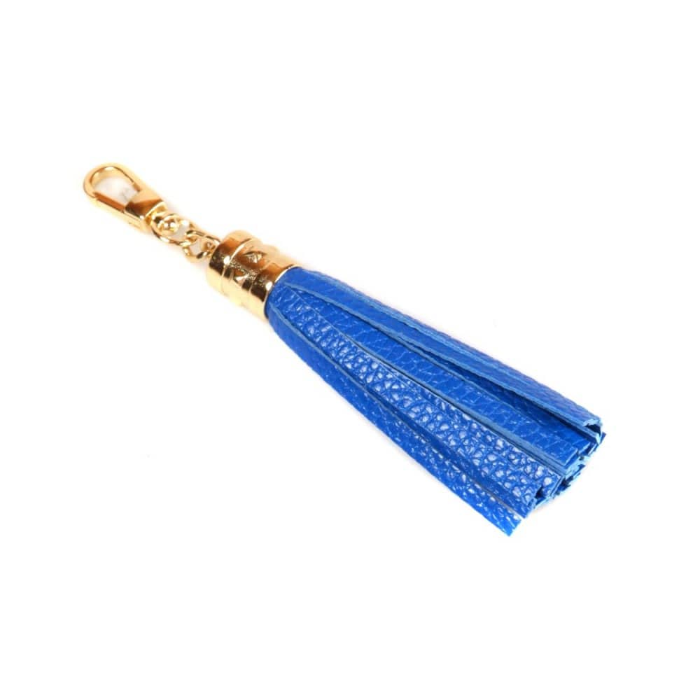 Cobalt Decorative Leather Tassel