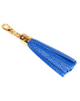 Cobalt Decorative Leather Tassel