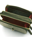 Miranda Bag - Green Croc Effect