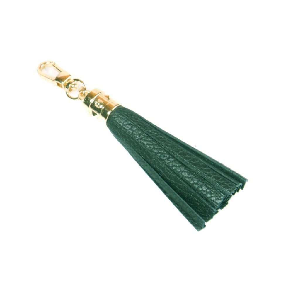 Green Decorative Leather Tassel
