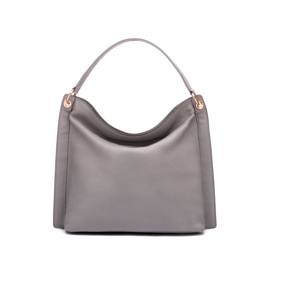 Grey hobo bag uk sale