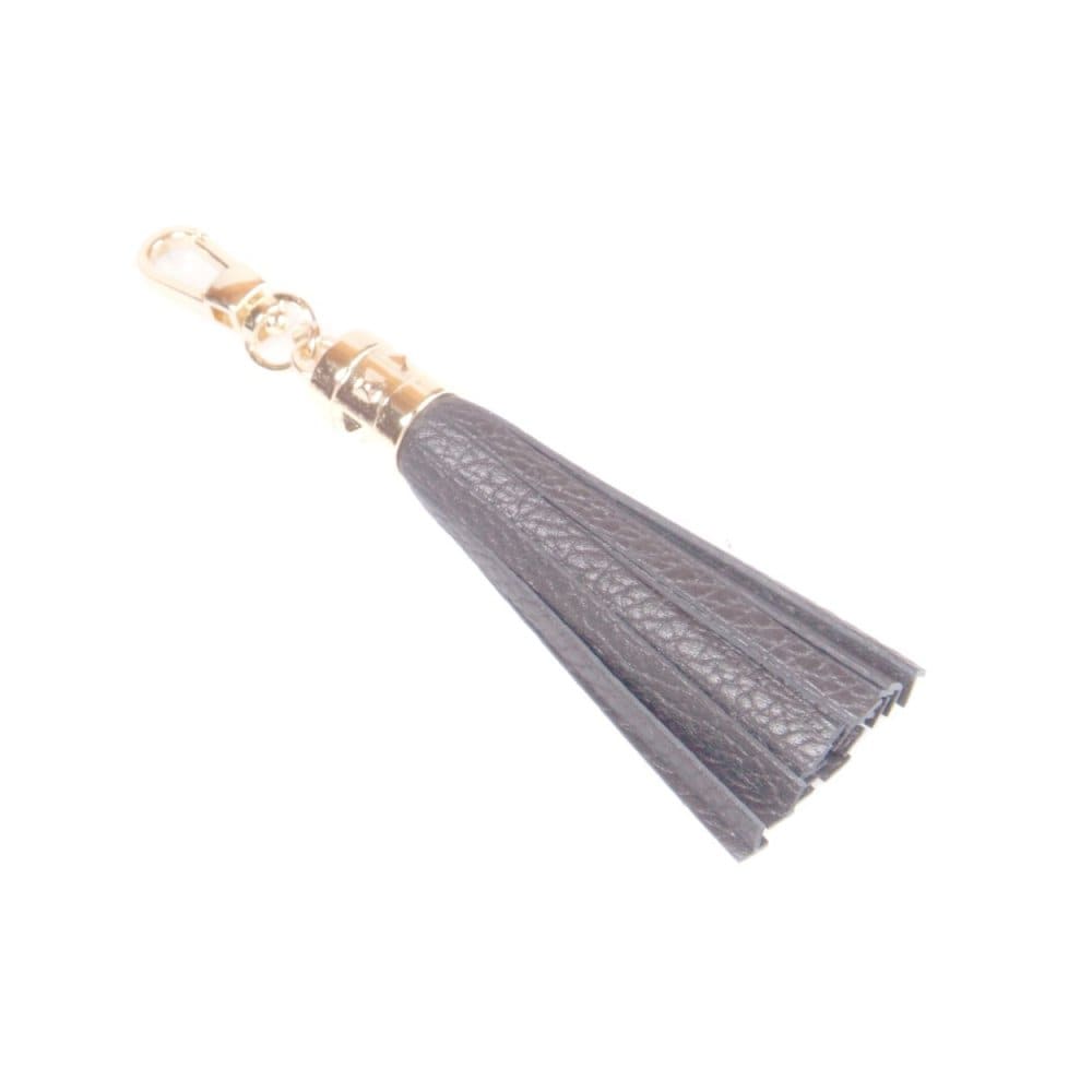 Grey Decorative Leather Tassel