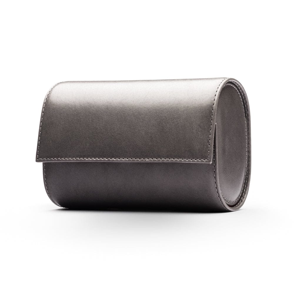 Double watch roll, grey, front