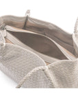 Cassidy Woven Slouchy Bag - Ivory