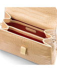 Ivory Leather Sabrina Bag