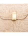 Ivory Leather Sabrina Bag