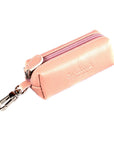 Ivory Rectangular Leather Key Case