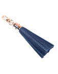 Navy Decorative Leather Tassel