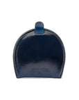 Moulded Compact Coin Purse - Navy