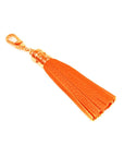Orange Decorative Leather Tassel