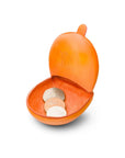Moulded Compact Coin Purse - Orange
