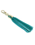 Turquoise Decorative Leather Tassel