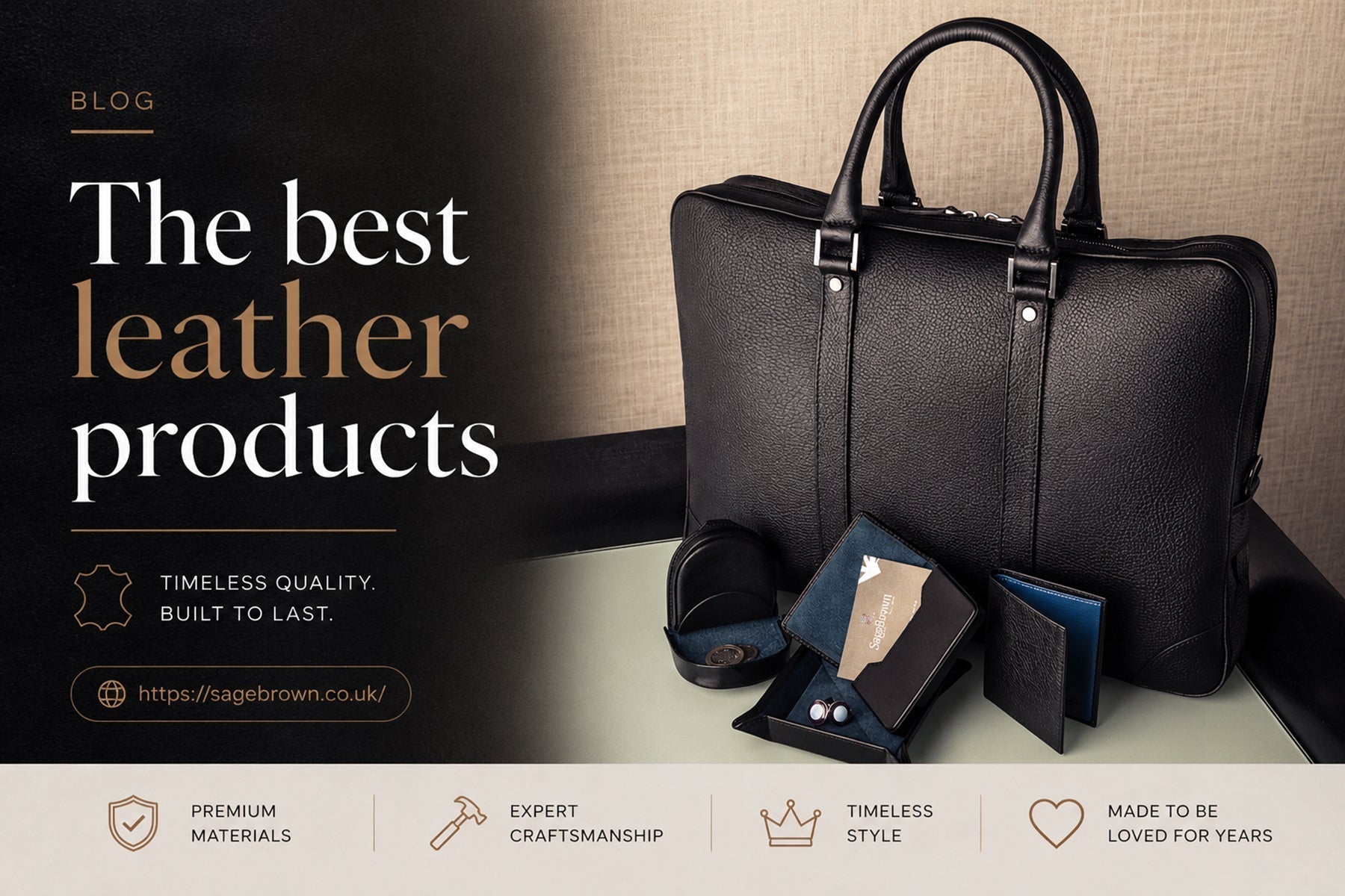 The best leather products