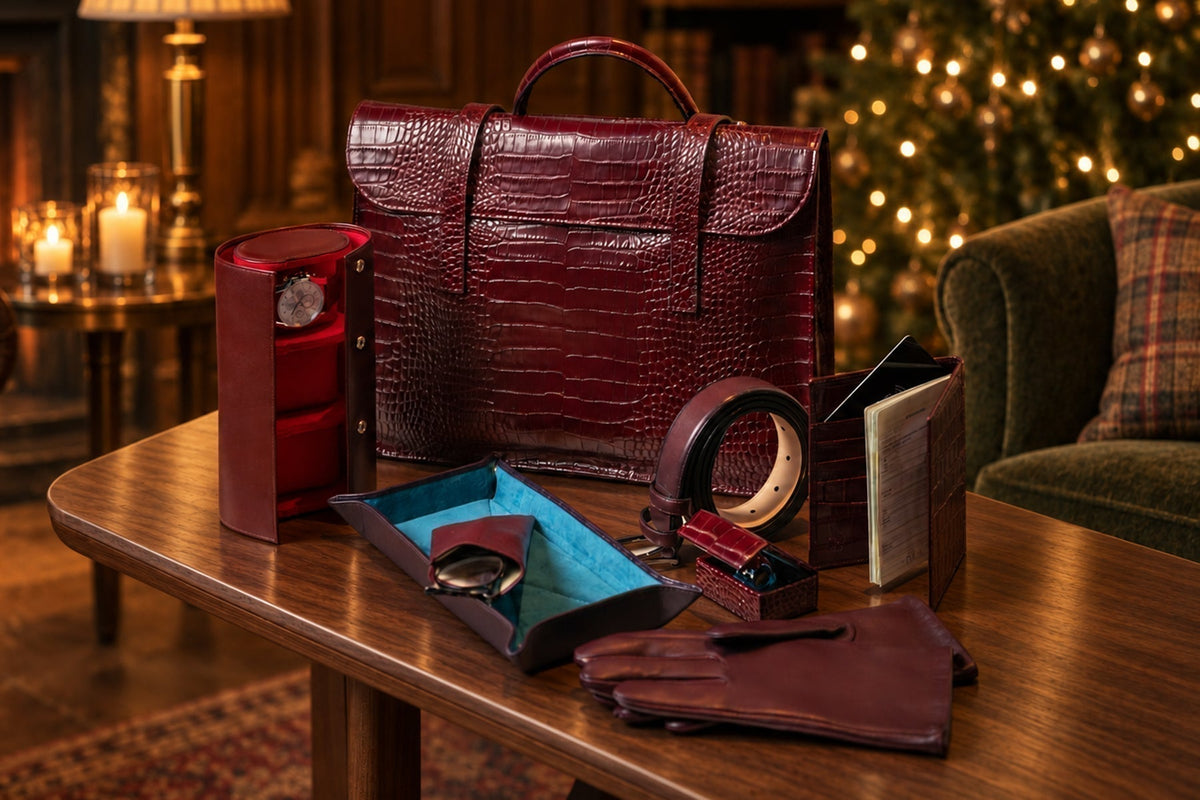 The Best Leather Gifts for Men at Christmas: A Luxury Gift Guide
