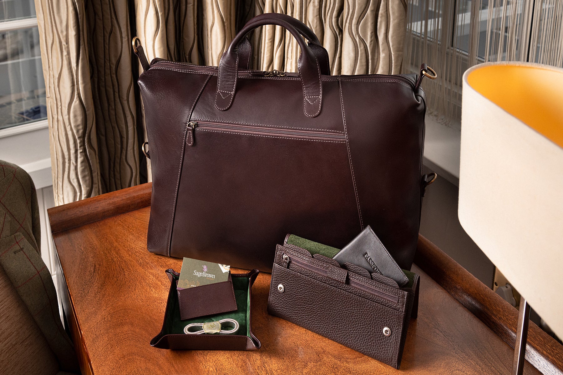 Luxury Leather Travel Accessories