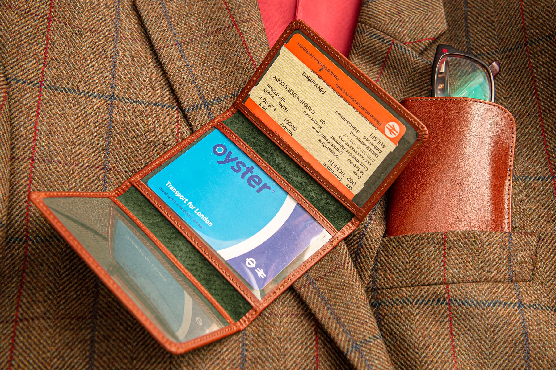 Leather Travel Card Holders