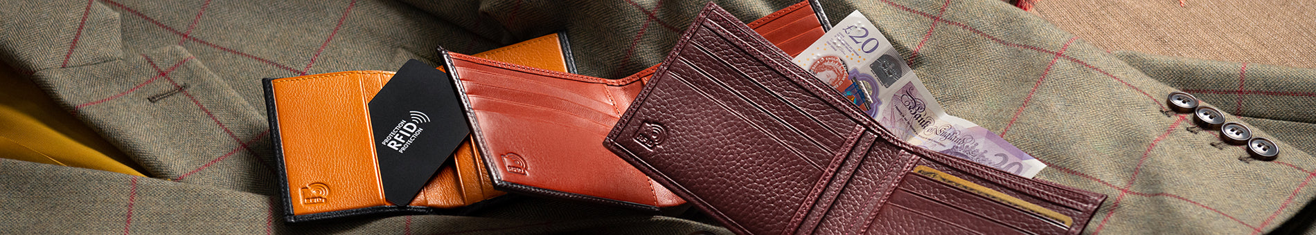 Leather RFID Wallets - Delivering Leather RFID Wallets UK Wide – SageBrown