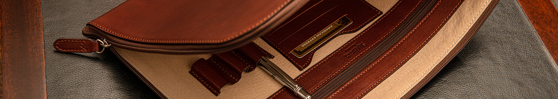 Leather Document Folders