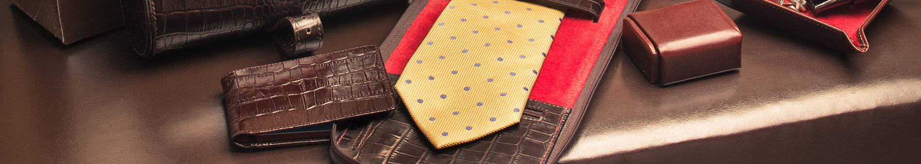 Leather Tie Cases