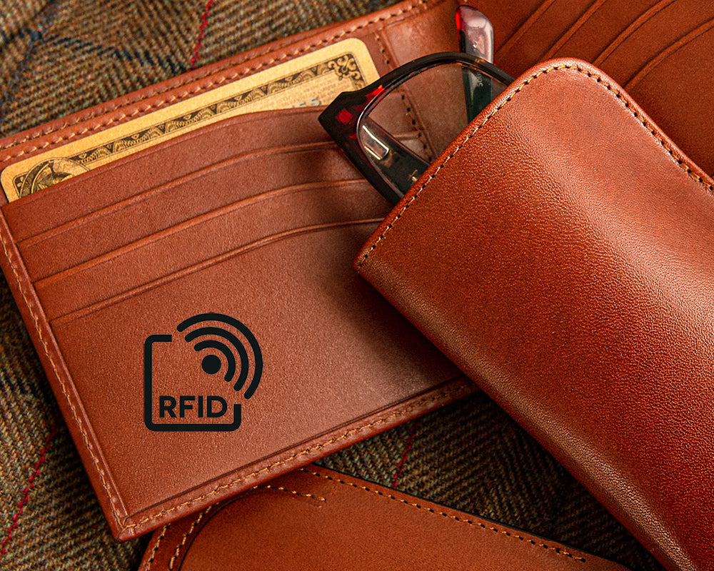 Wallet and card holder - Anti-RFID / NFC skimming