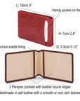 Leather Oyster card holder, features and dimensions