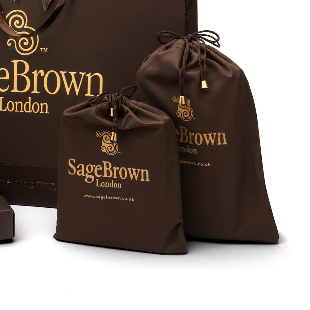 SageBrown presentation cloth pouches