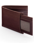 Leather 2 in 1 Wallet - Brown