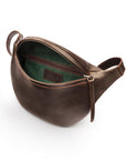 Leather Bum Bag For Men - Brown