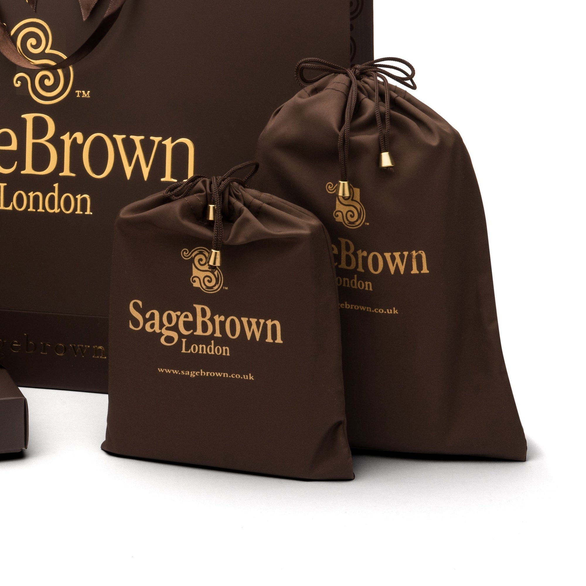 SageBrown cloth pouch