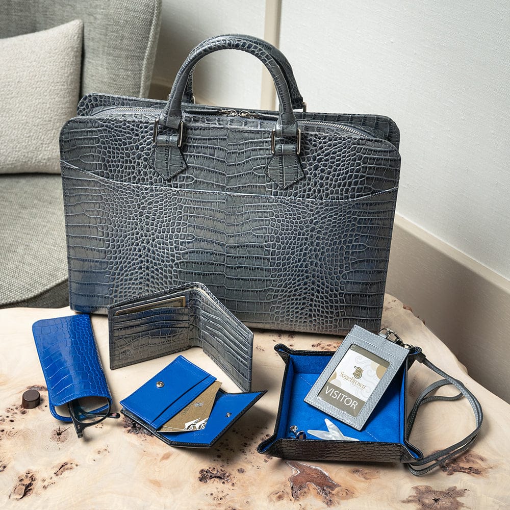 Grey croc edit, lifestyle