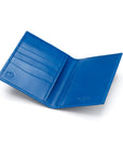 RFID Leather Passport Holder,  Cobalt, inside